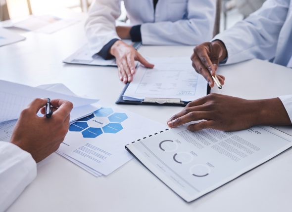 strategy-kpi-business-meeting-with-people-hands-document-paperwork-marketing-research-charts-erp-teamwork-collaboration-corporate-finance-communication-company-data-analytics